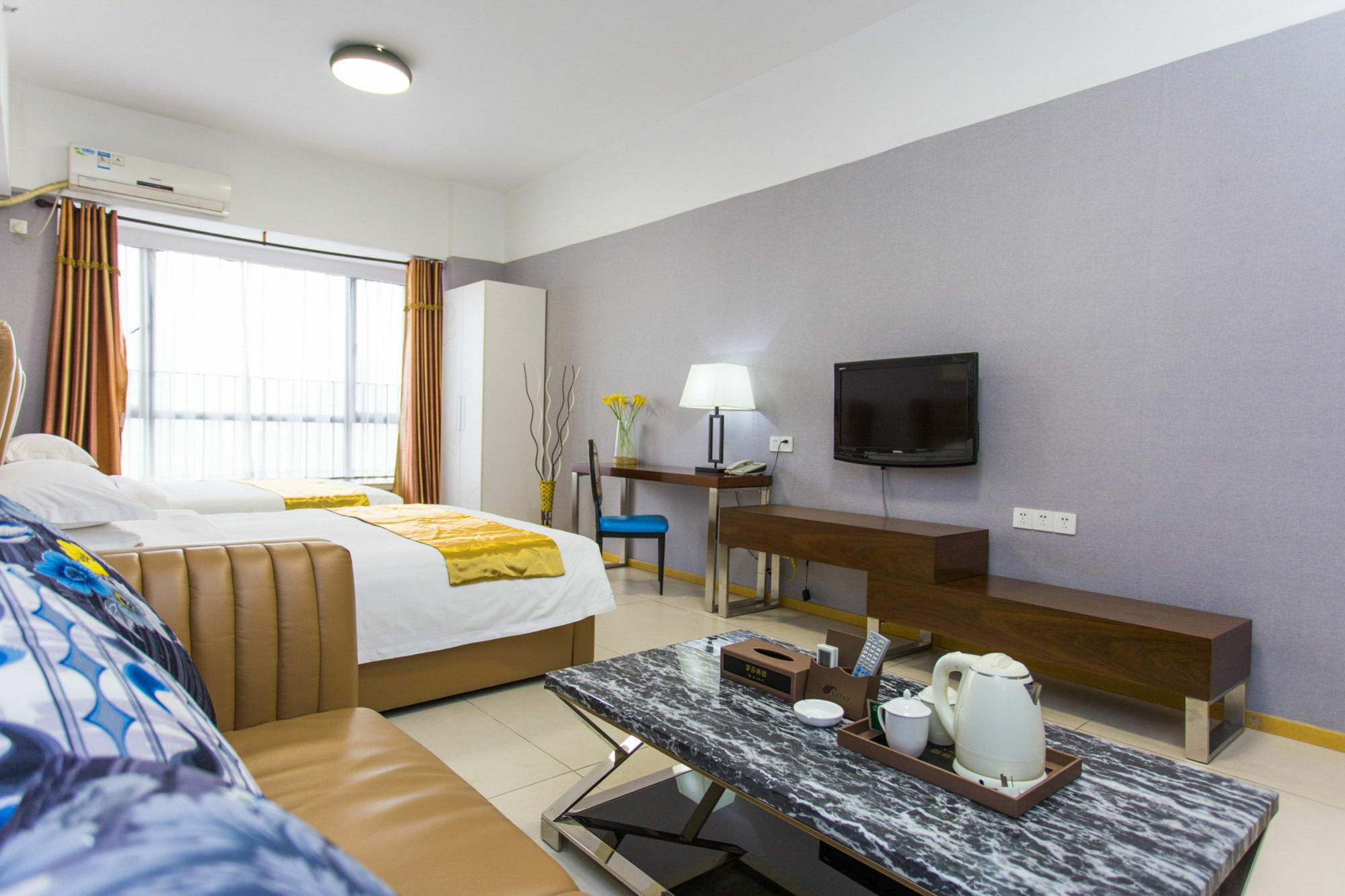 Estay Residence-Central Plaza Guangzhou Buitenkant foto